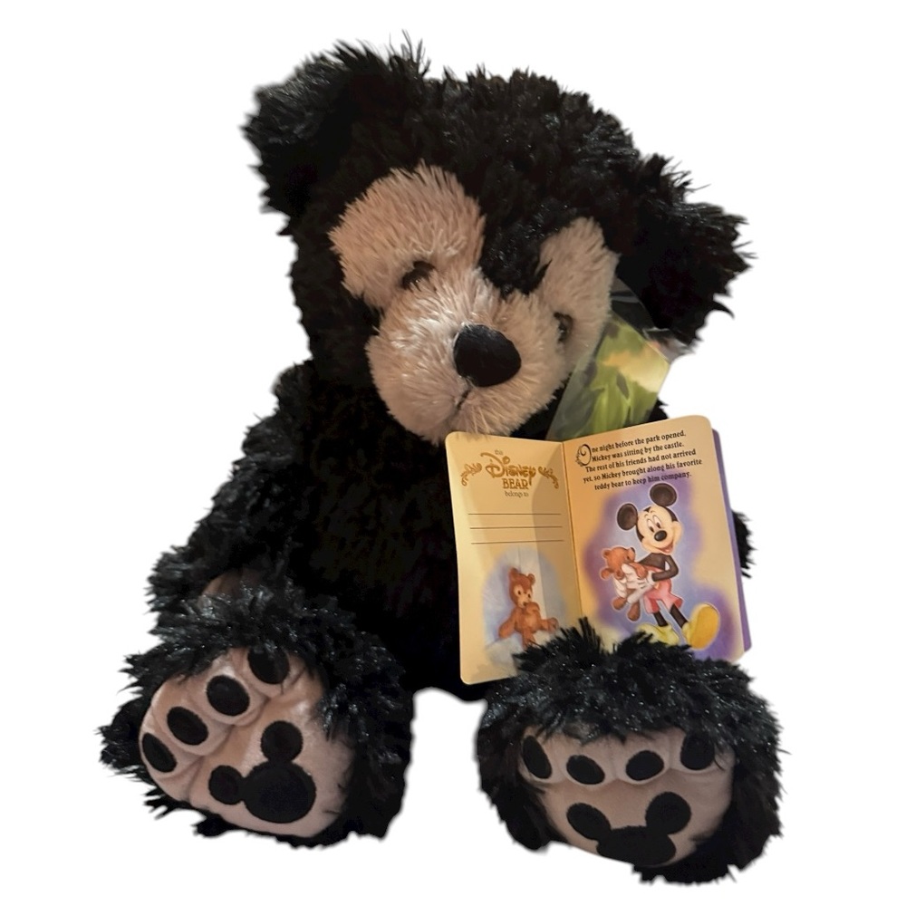 Disney Black and White Pre Duffy Vintage Bear NWT